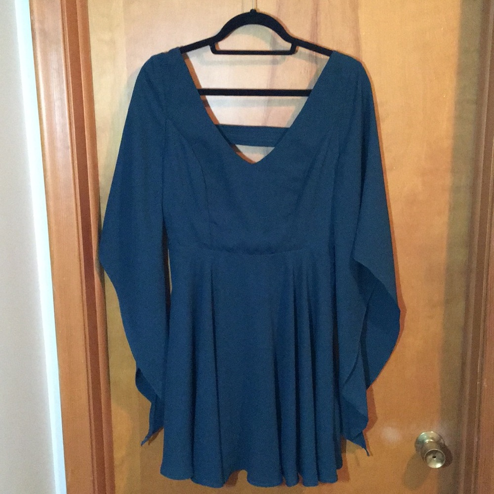 Double Zero Emerald Green Party Dress